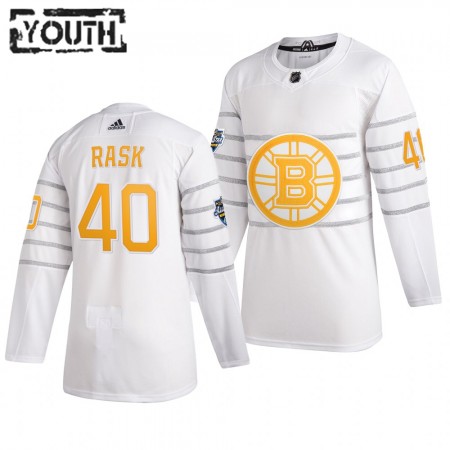 Lapsille NHL Boston Bruins Pelipaita Tuukka Rask 40 Valkoinen 2020 NHL All-Star Adidas Authentic 